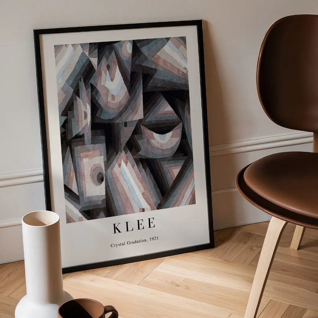 Paul Klee Poster – Kristalgradatie