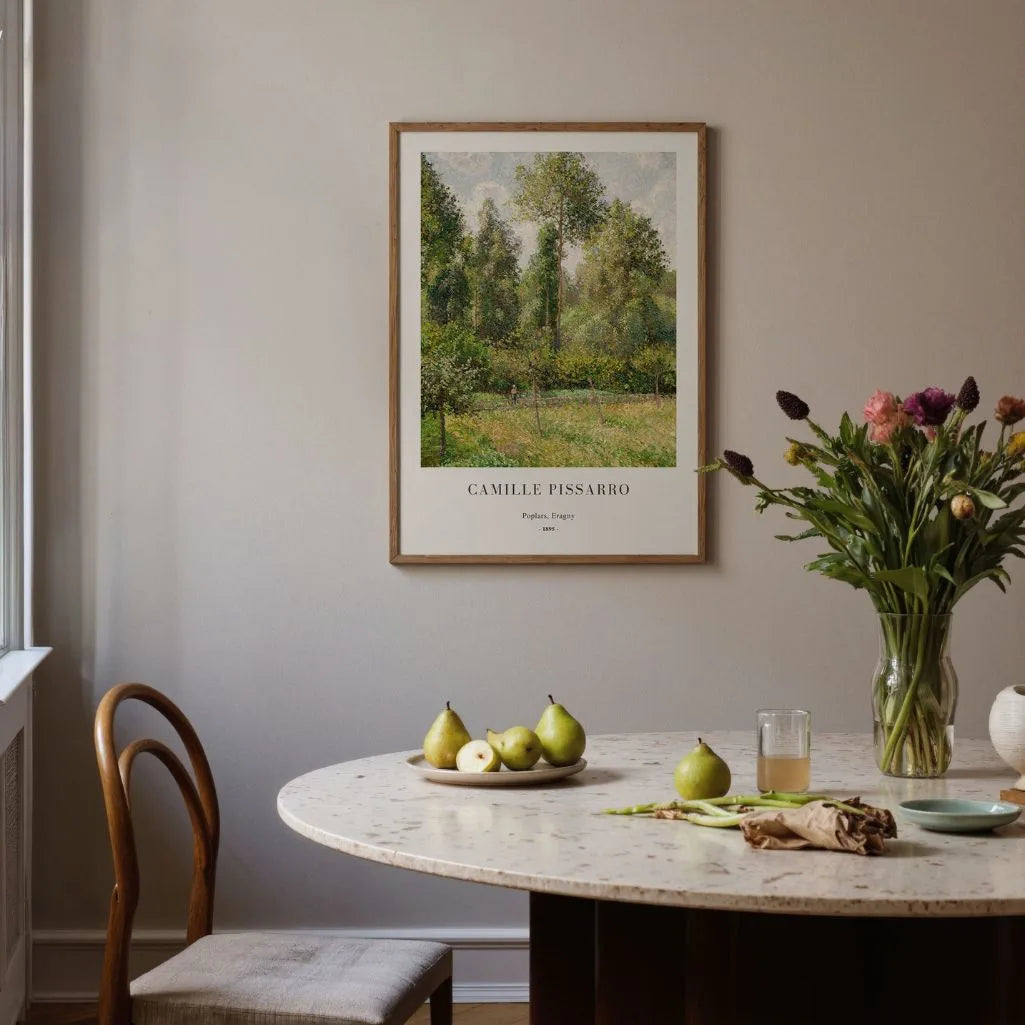 Camille Pissarro – Populieren in Éragny Poster