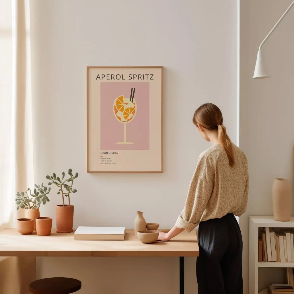 Aperol Spritz poster illustratie