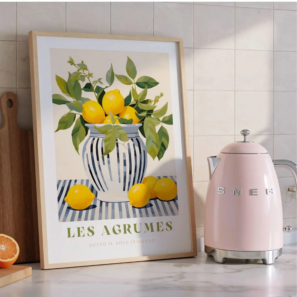 Citroenvaas Poster