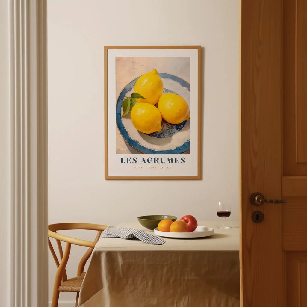 Les Agrumes Citroen Bord poster
