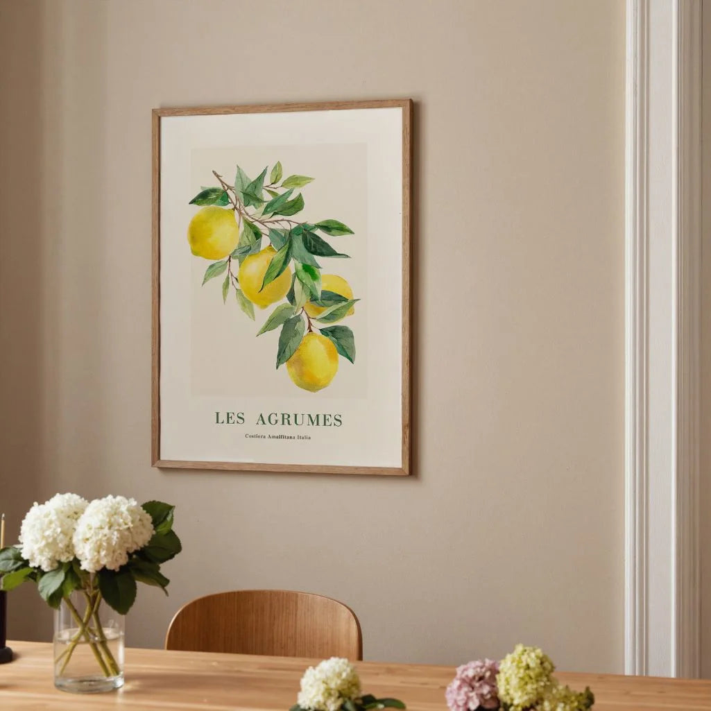 Amalfi Citroen poster
