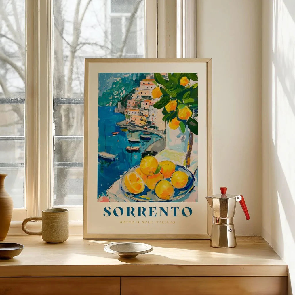 Sorrento Citroenen Poster