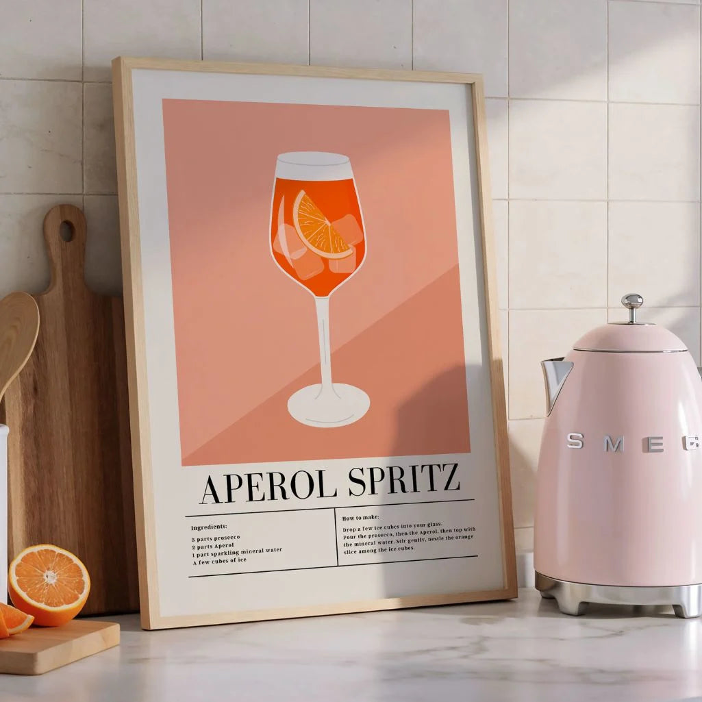 Aperol Spritz grafische poster