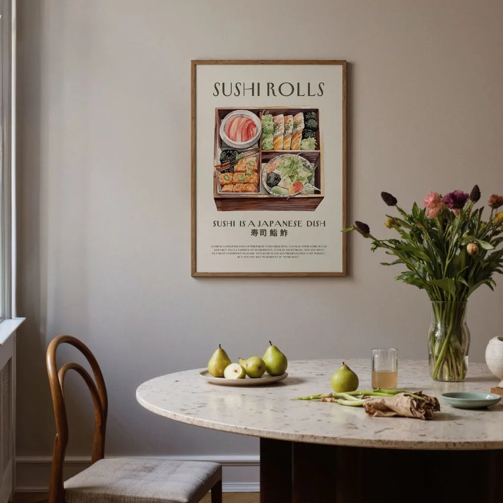 Premium Sushi Poster