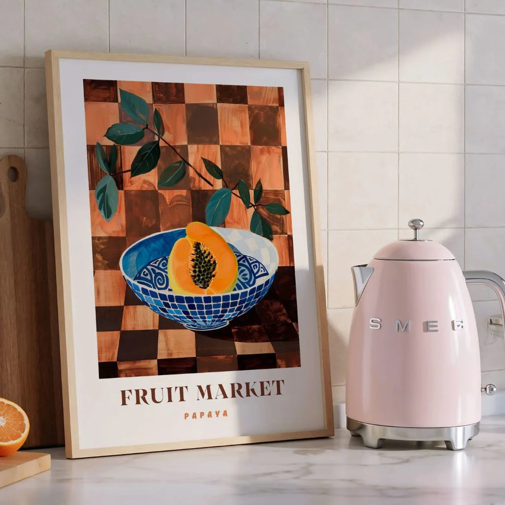 Papaja Stilleven Poster
