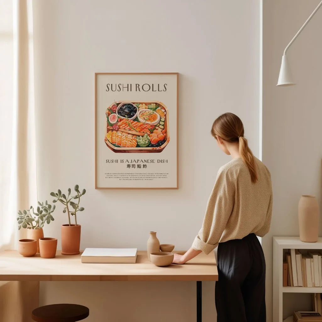 Luxe Sushi Poster