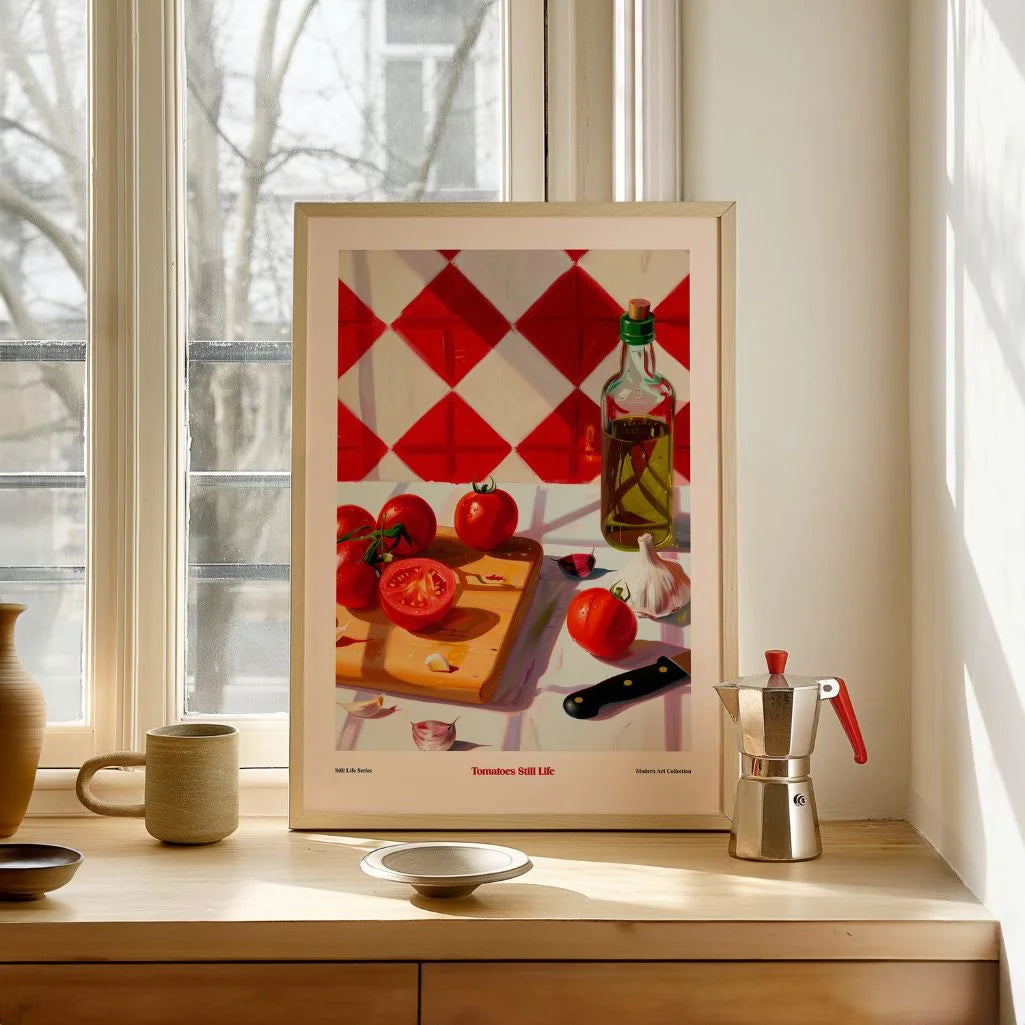 Tomaten Stilleven Poster