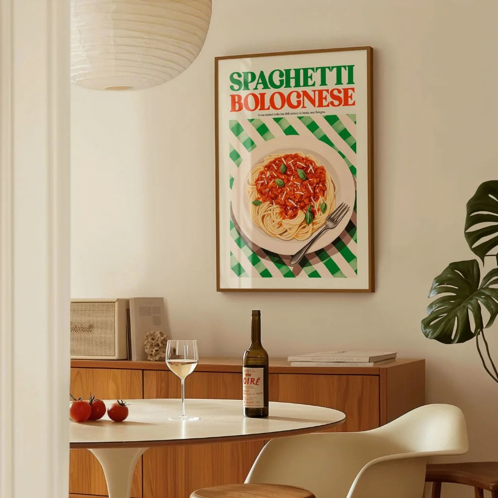 Klassieke Spaghetti Bolognese Poster