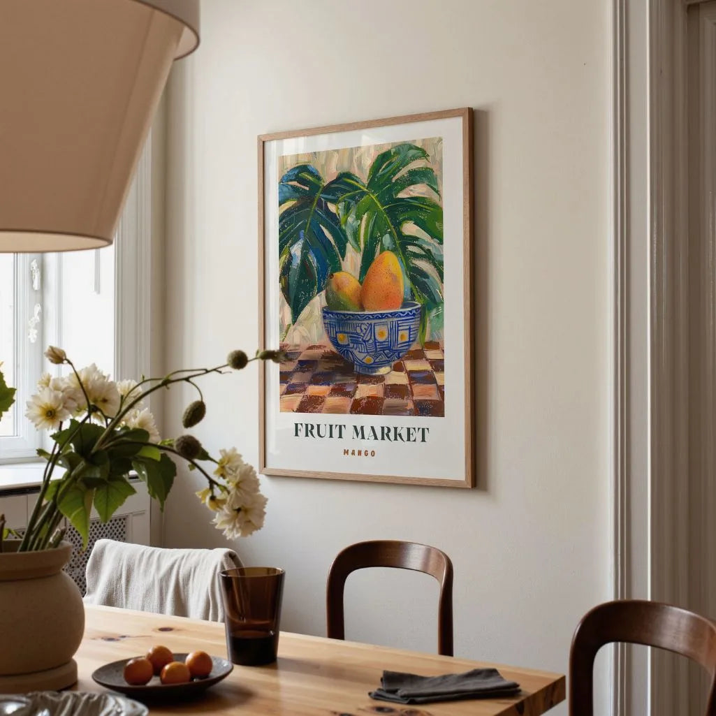 Mango illustratie Poster