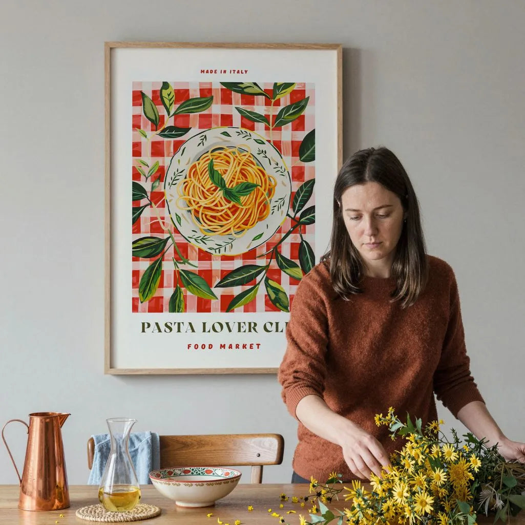 Italiaans Pasta Poster