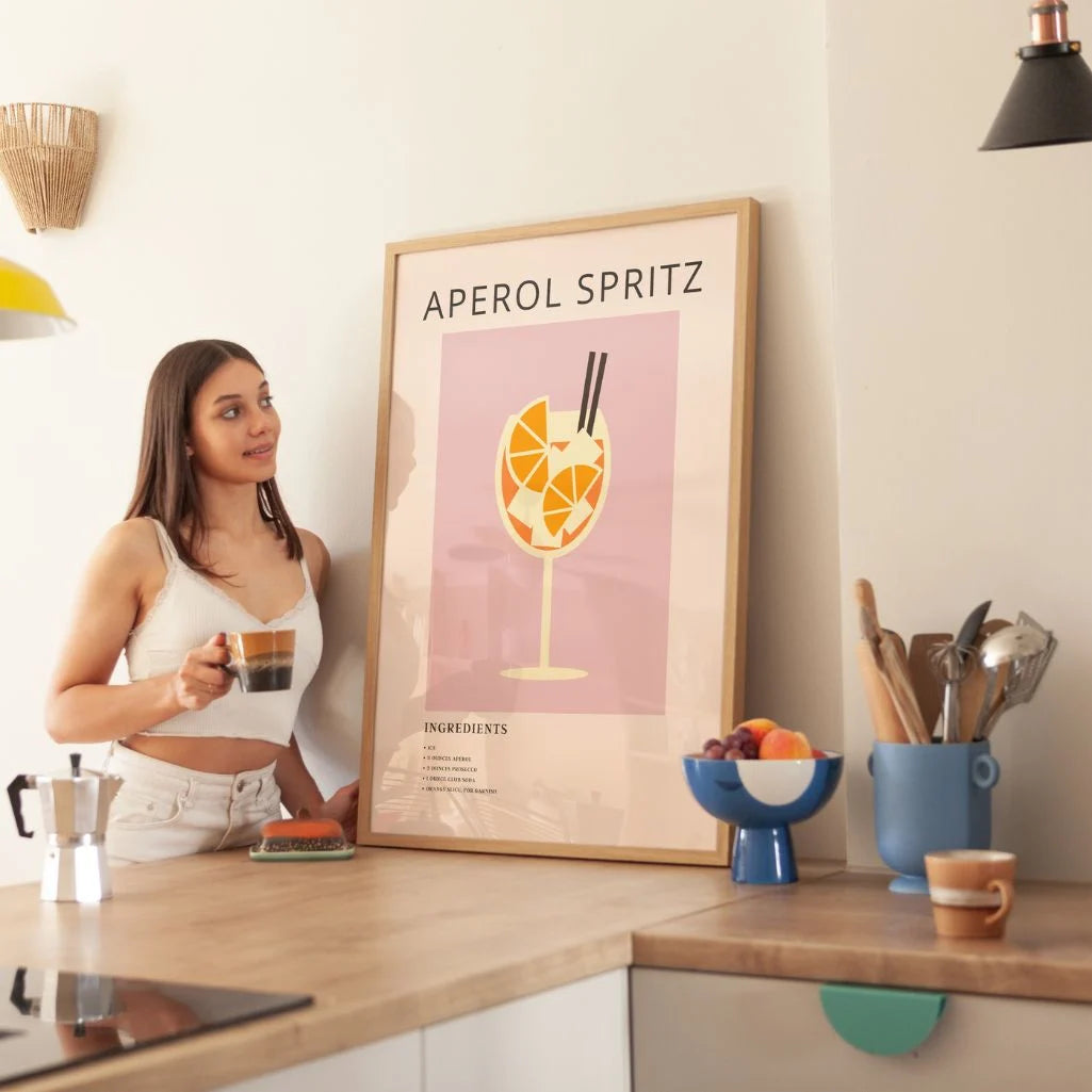 Aperol Spritz poster illustratie