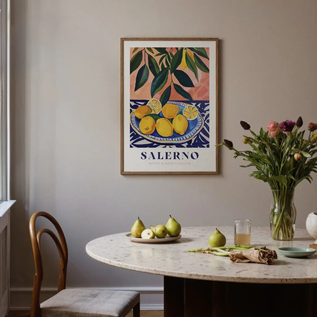 Salerno Citroen Bord poster