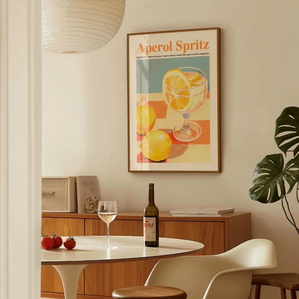 Aperol Spritz Citroen poster