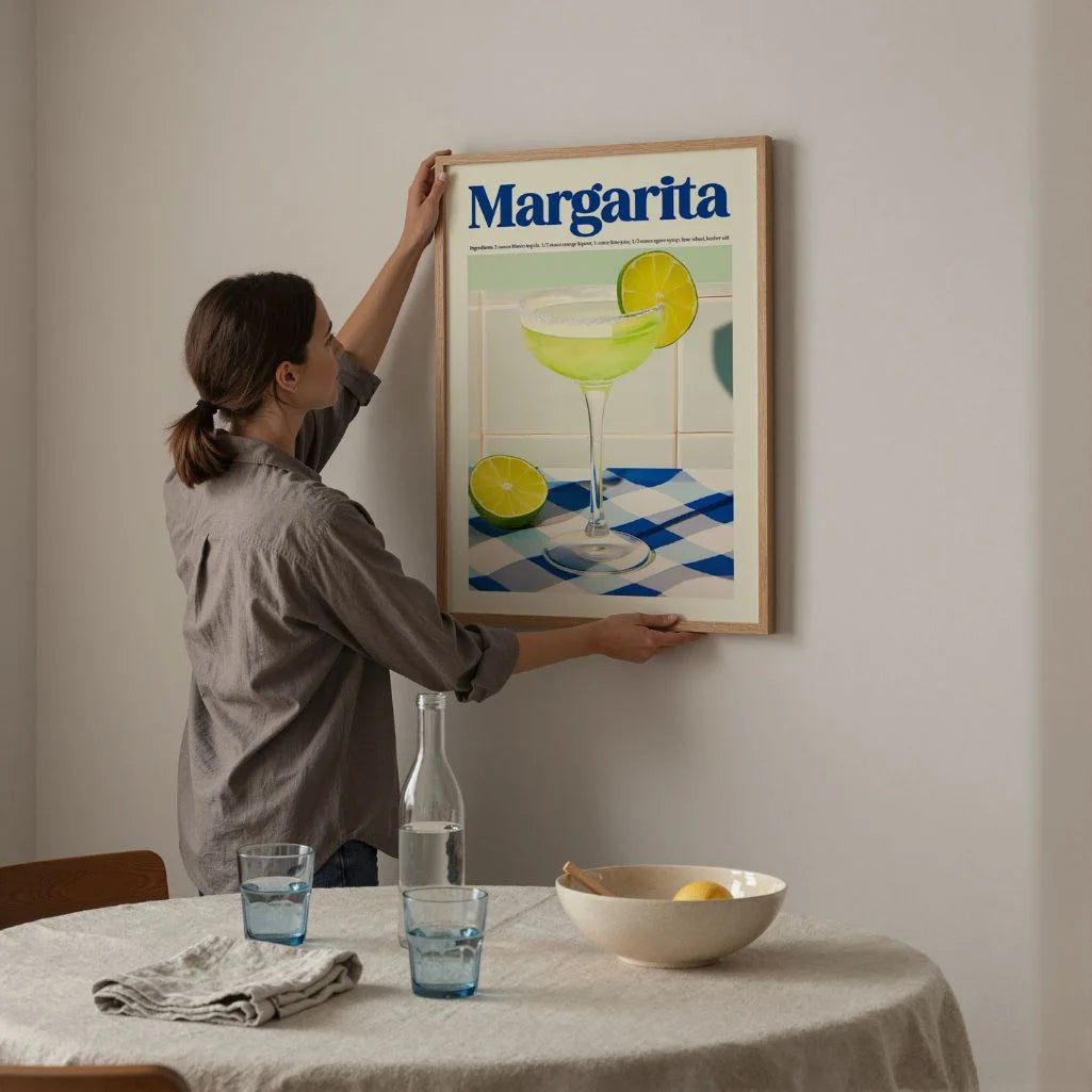 Margarita Verde Cocktail poster