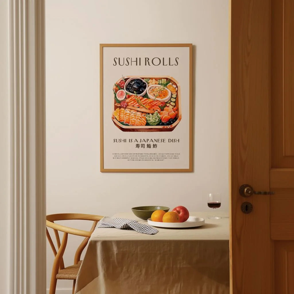 Luxe Sushi Poster