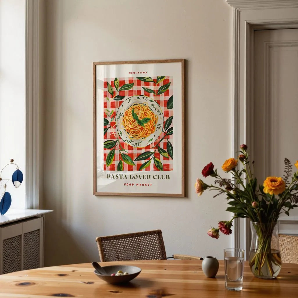 Italiaans Pasta Poster