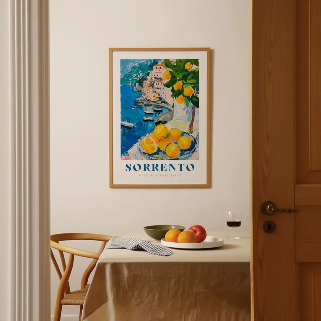 Sorrento Citroenen Poster