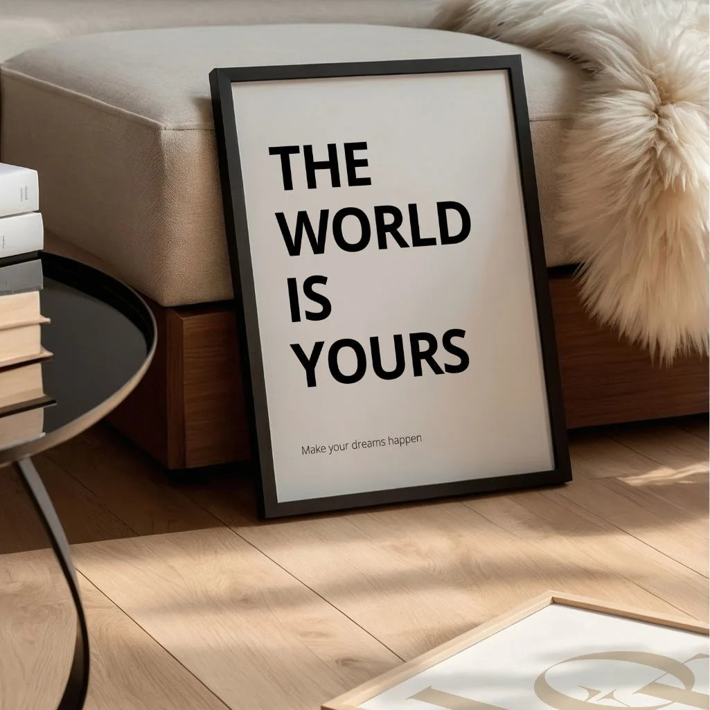 The World Is Yours Poster