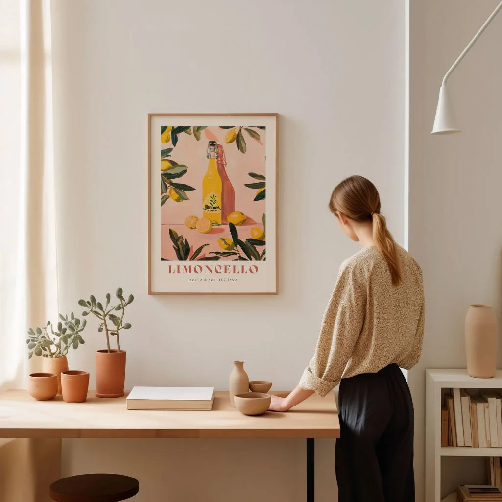 Limoncello citroenen poster
