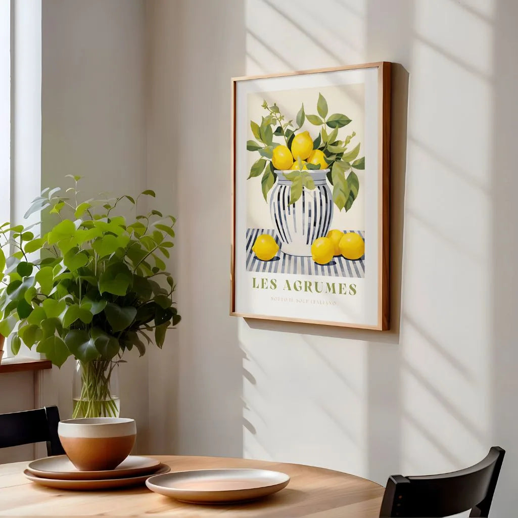 Citroenvaas Poster