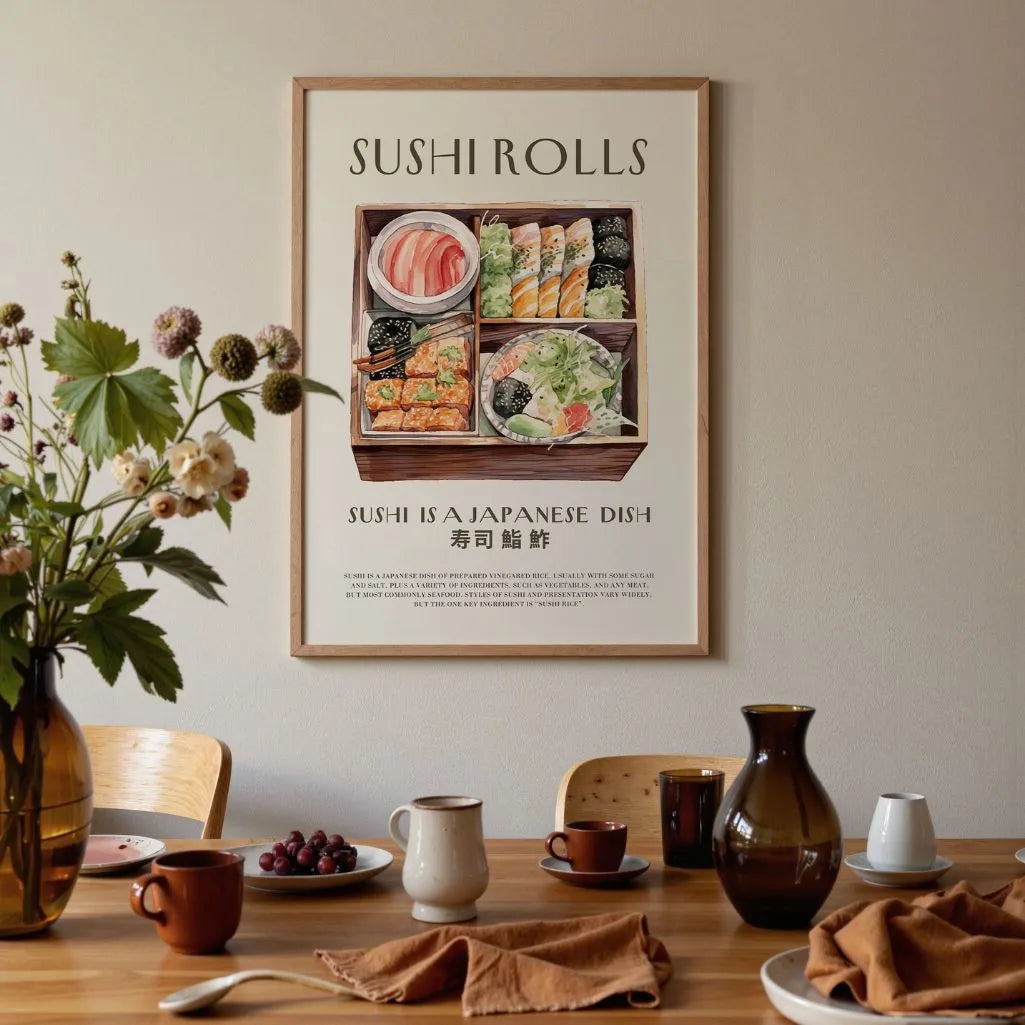 Premium Sushi Poster
