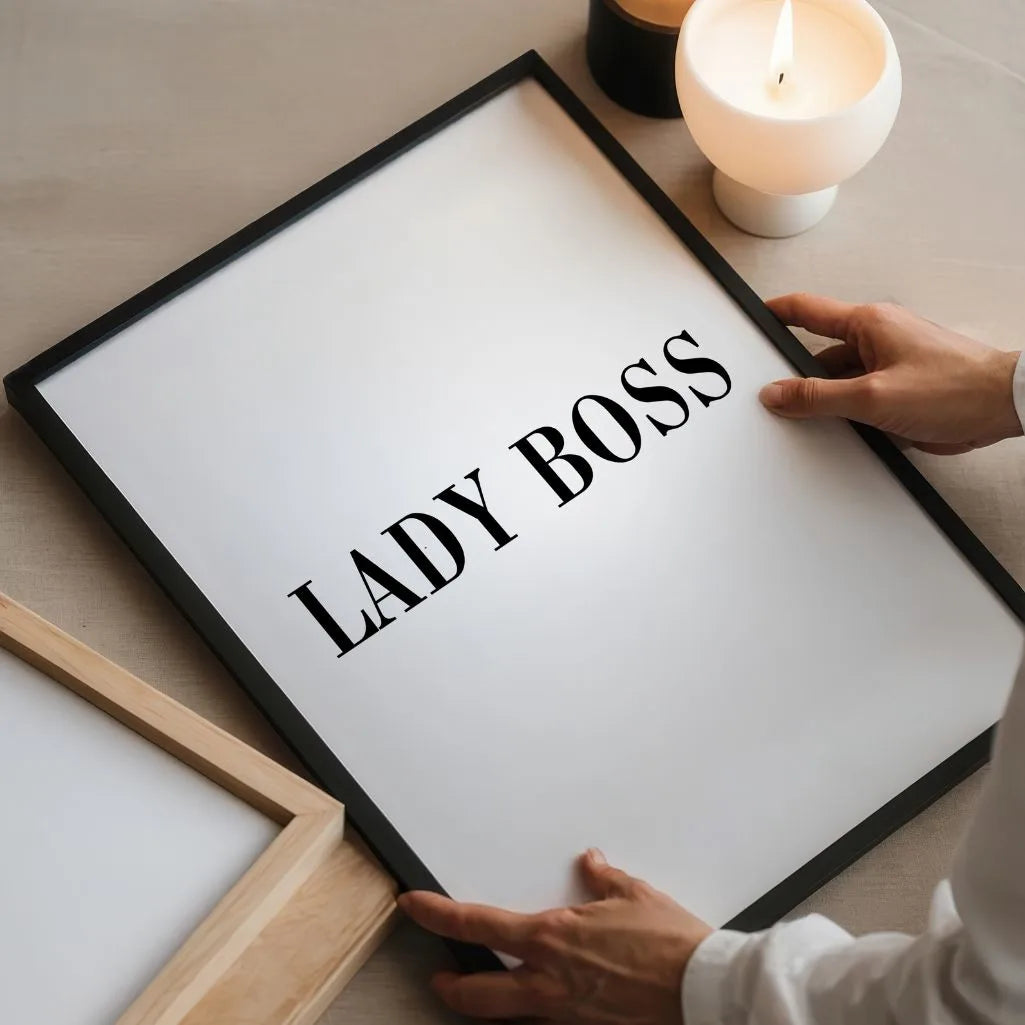Lady Boss Poster
