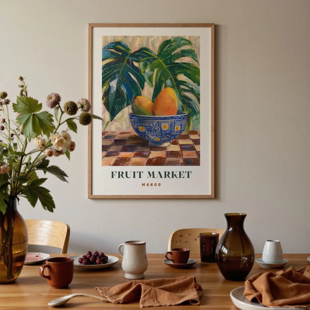 Mango illustratie Poster