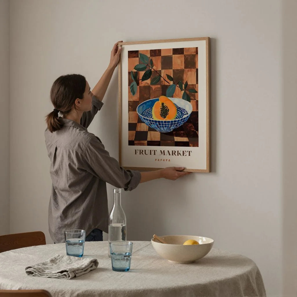 Papaja Stilleven Poster