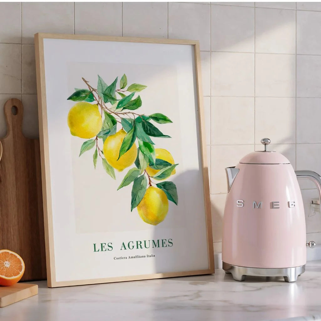 Amalfi Citroen poster