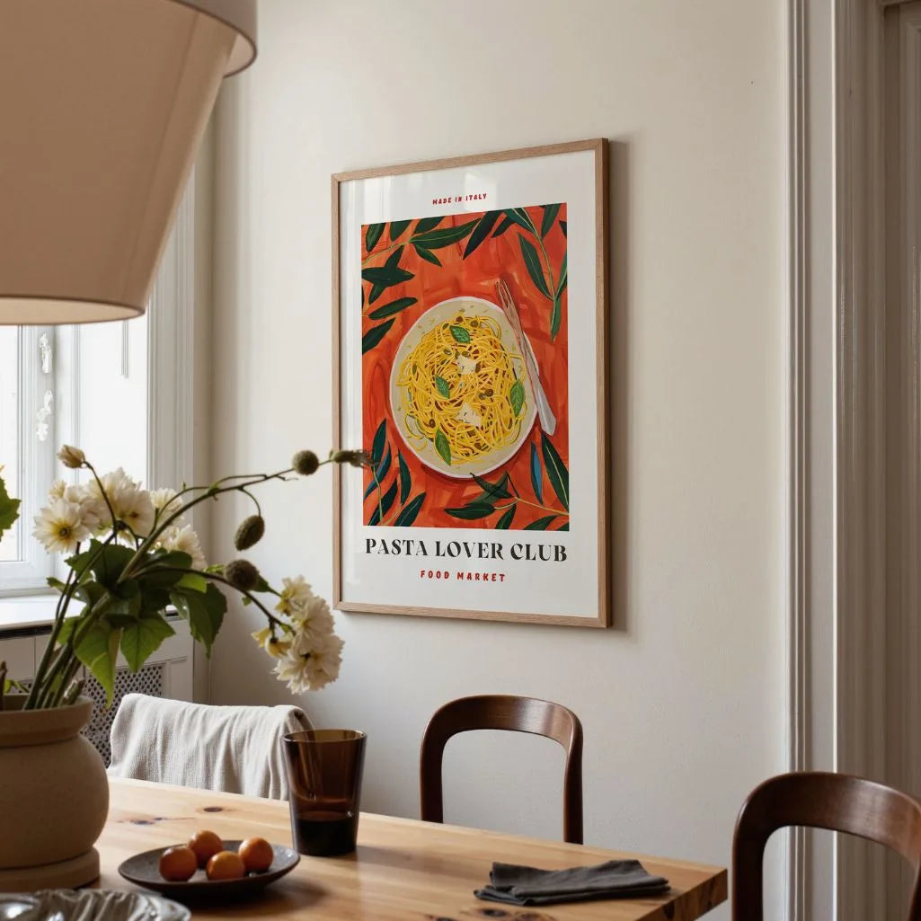 Spaghetti Keukenposter