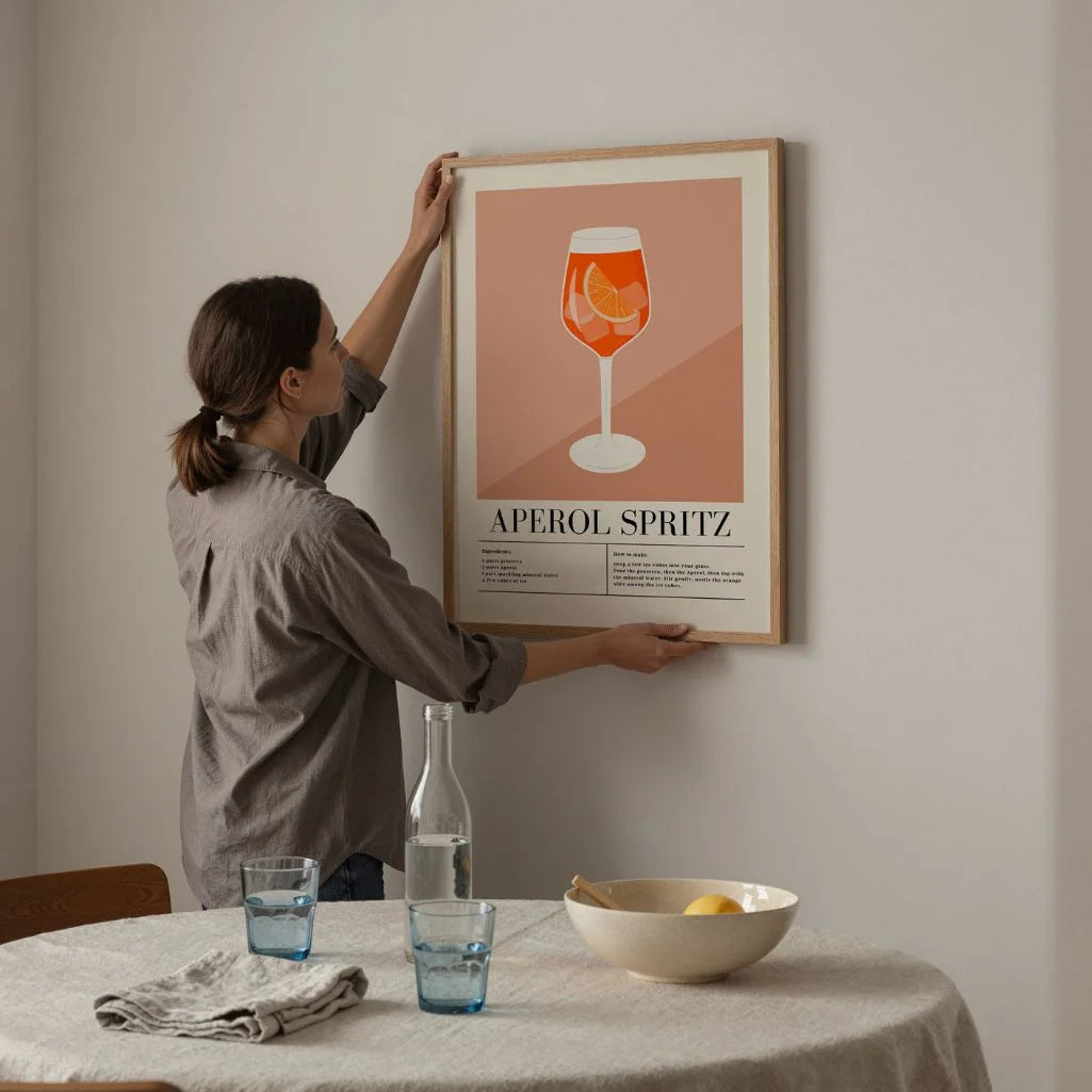 Aperol Spritz grafische poster