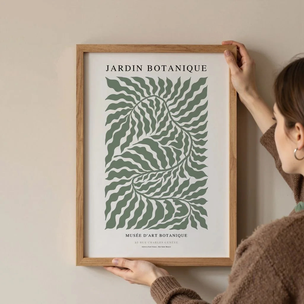 Jardin Botanique Poster