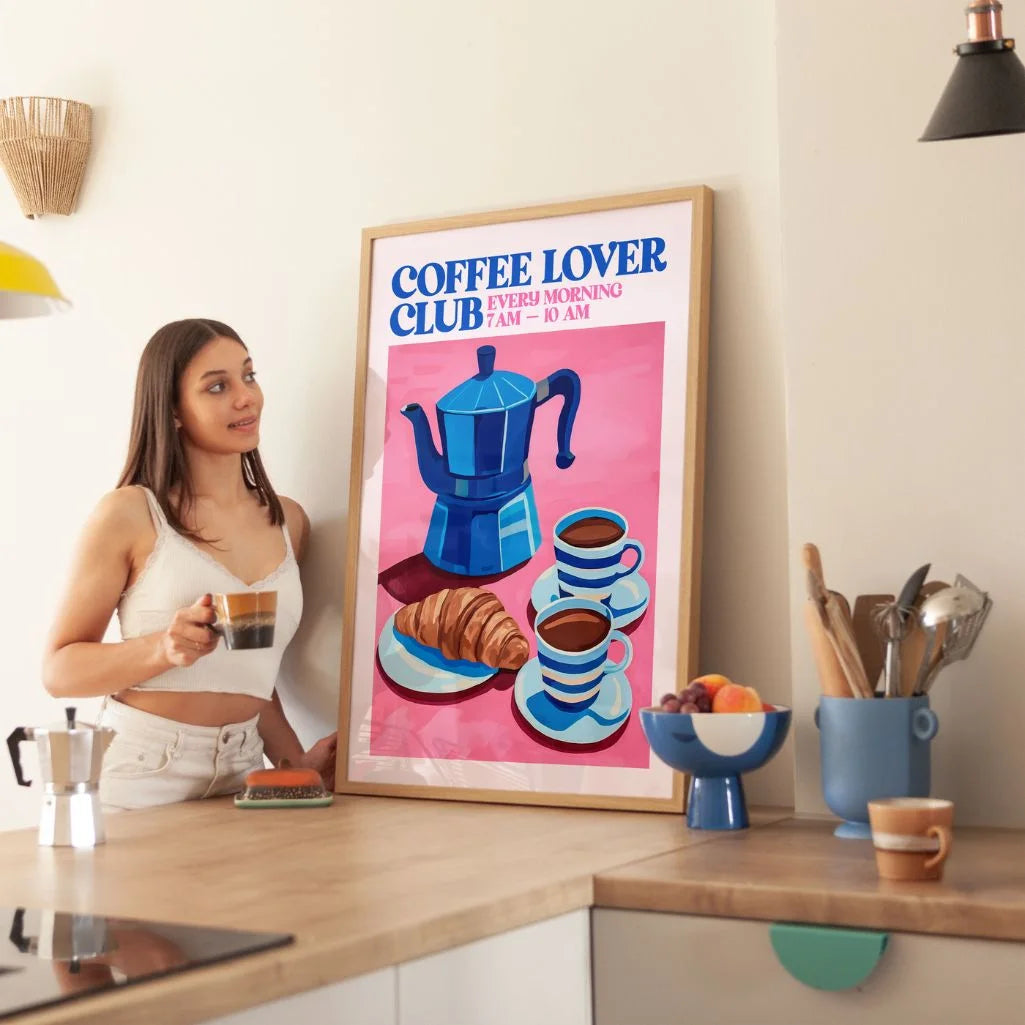 Koffieritueel Poster