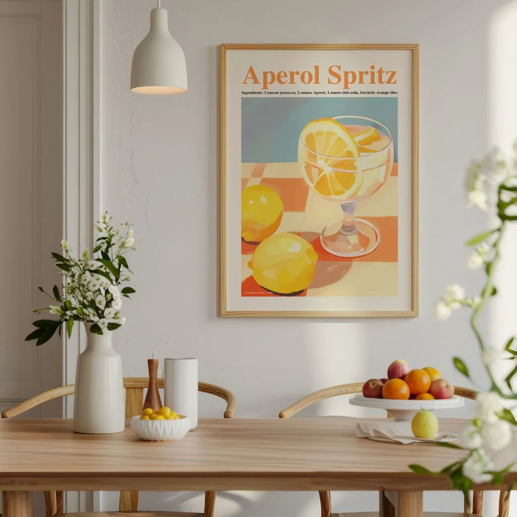 Aperol Spritz Citroen poster