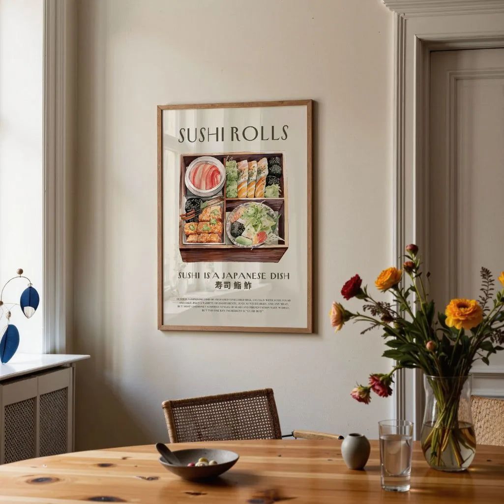 Premium Sushi Poster