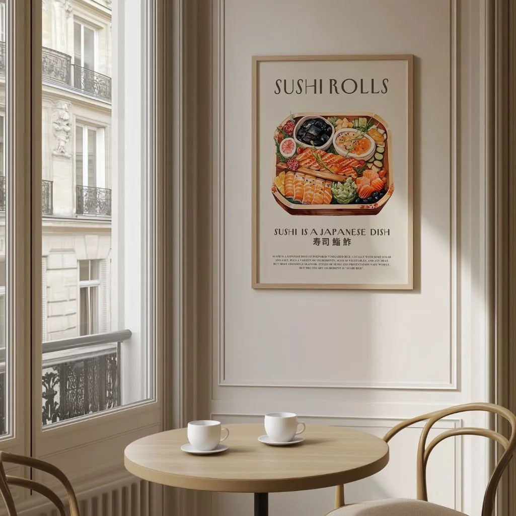 Luxe Sushi Poster