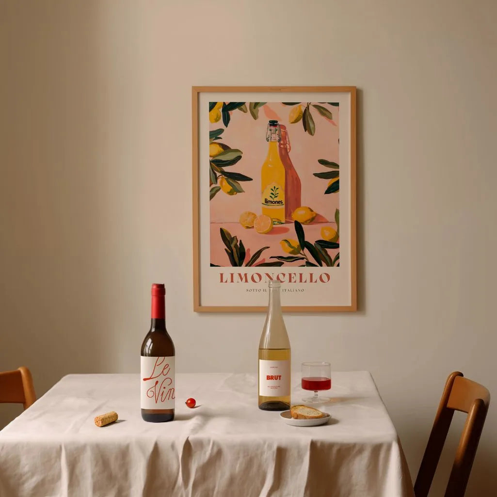 Limoncello citroenen poster