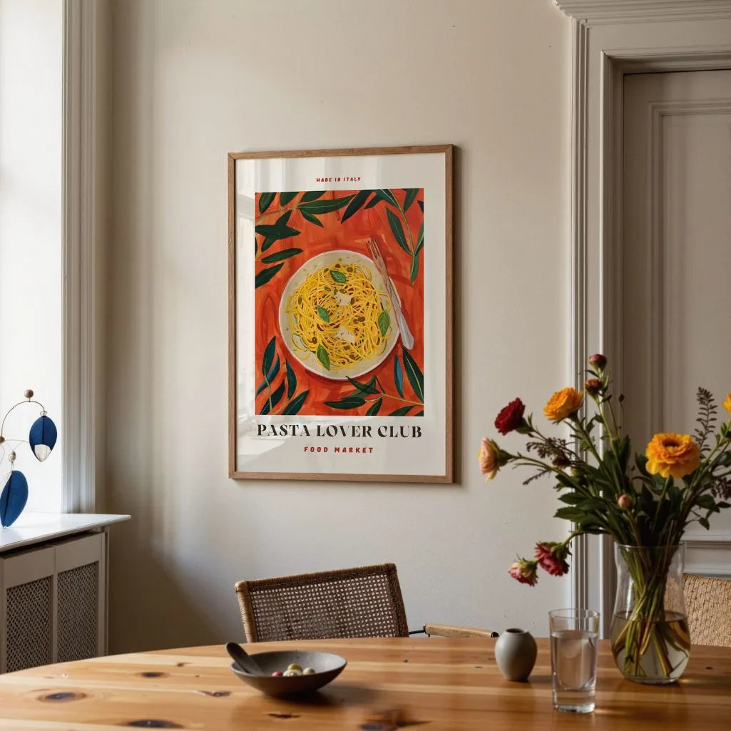 Spaghetti Keukenposter