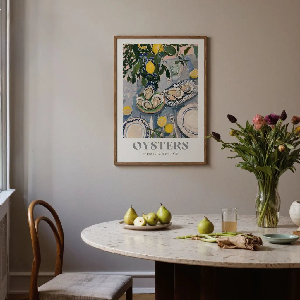Mediterrane Oesters poster