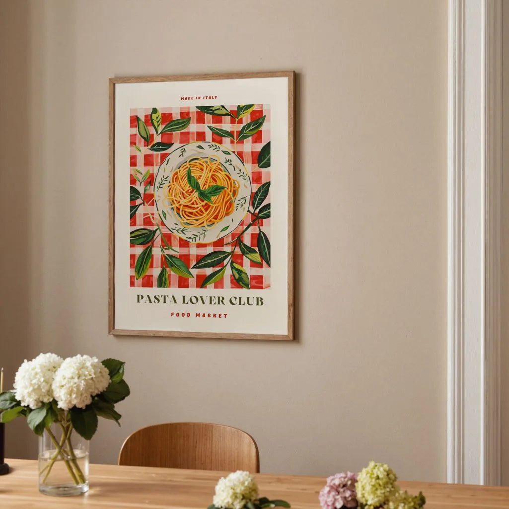 Italiaans Pasta Poster