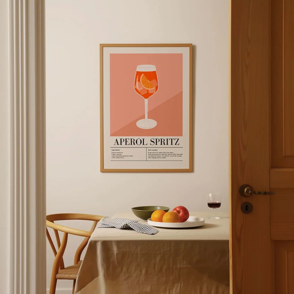 Aperol Spritz grafische poster