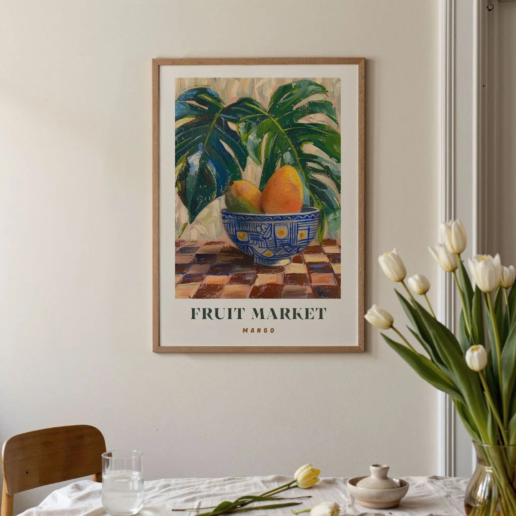 Mango illustratie Poster