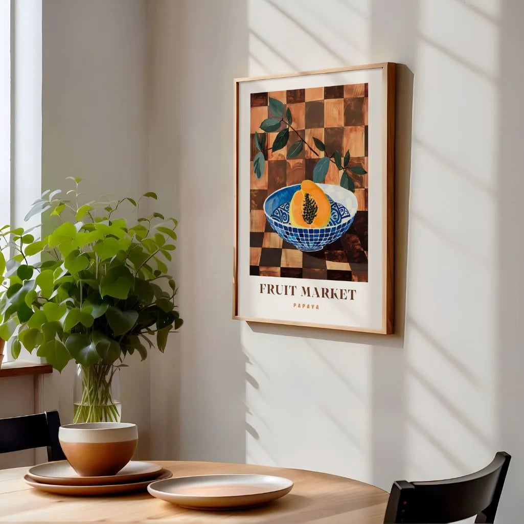 Papaja Stilleven Poster