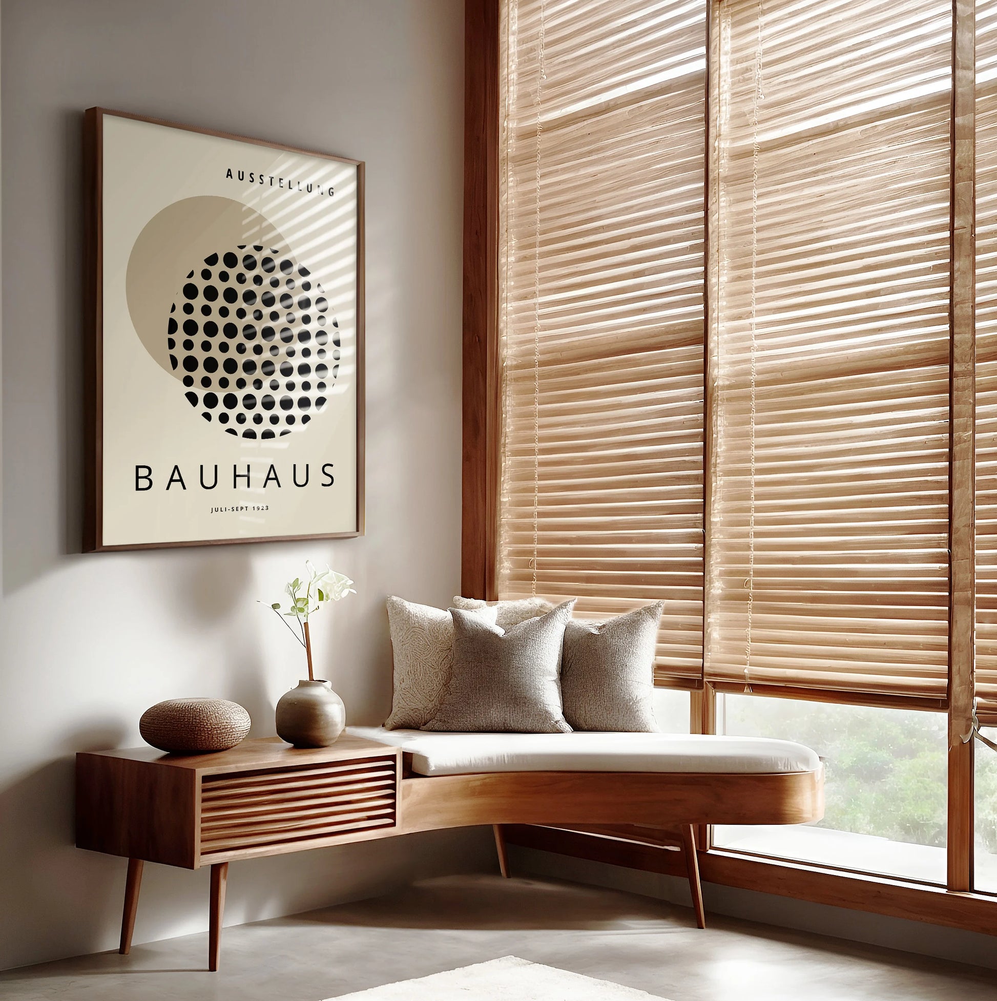 Bauhaus Spiegeling Poster