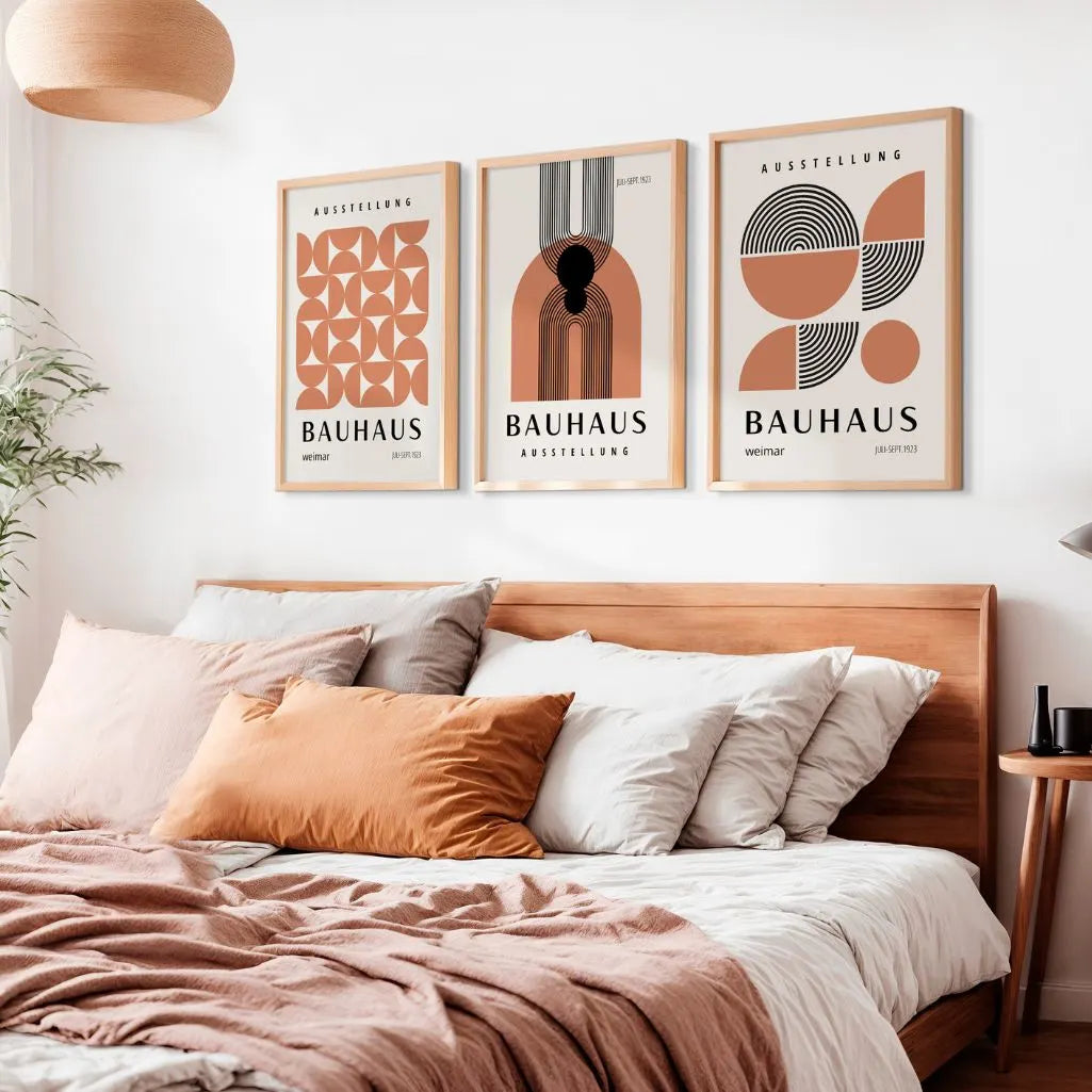 Bauhaus Set van 3 Posters