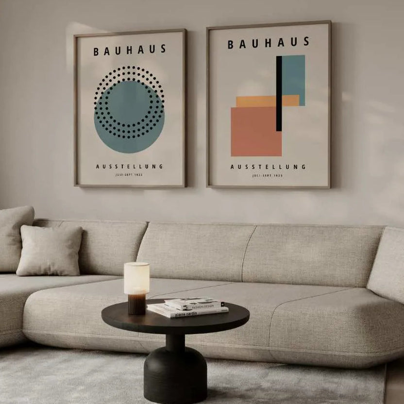 Bauhaus Poster Set van 2