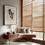 botanical branch poster bedroom soft neutral decor
