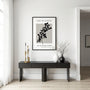 botanical silhouette poster bedroom calm modern wall art