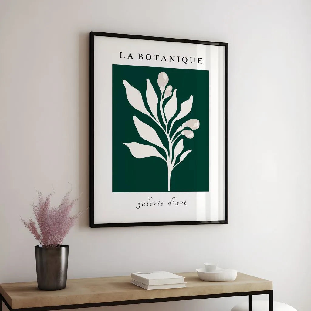  emerald botanical wall art bedroom calm sophisticated decor